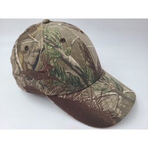 Dri-Duck Wildlife Series Camo Deer Jumping Adjustable Hat Cap Men Women Brown